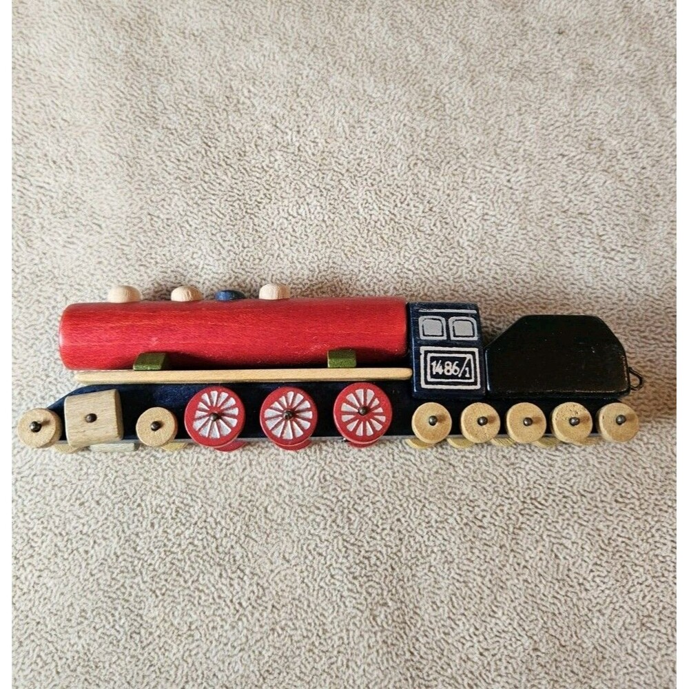 Vintage TOIA TOFI Wooden Replacement Train 1950s Excellent Condition